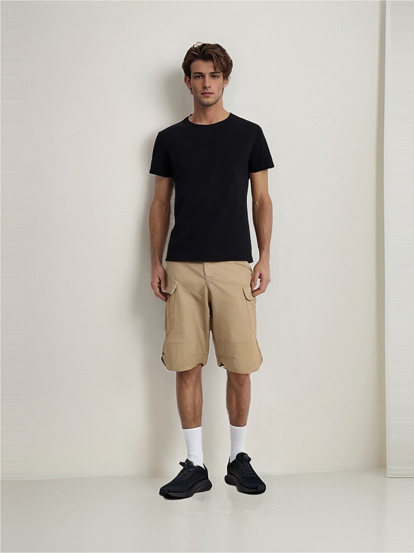 Multi-Pocket Lightweight Cargo Shorts for Men - Quick Dry, Breathable, Non-Stretch Polyester Fabric - Machine Washable, Ideal for Outdoor Hiking, Fishing, Combat, and Casual Work