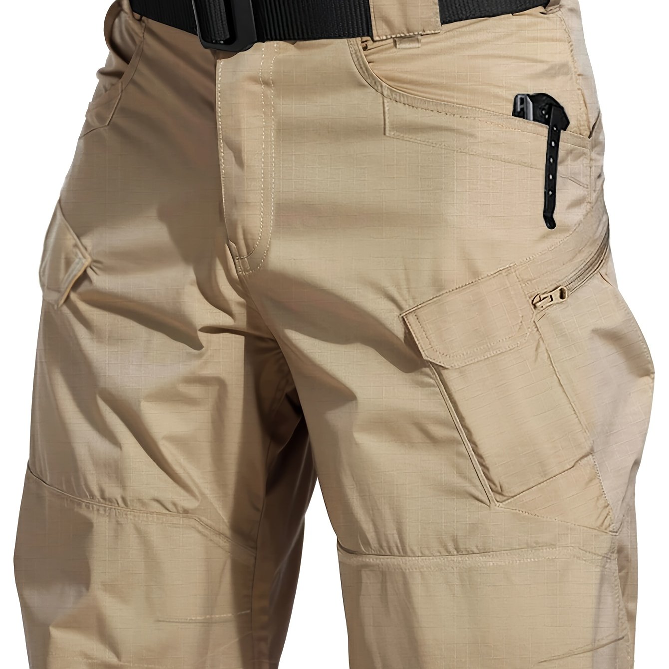 Men's Cargo Shorts Multi Pockets Waterproof Tactical Shorts Lightweight Quick Drying Breathable Cargo Shorts