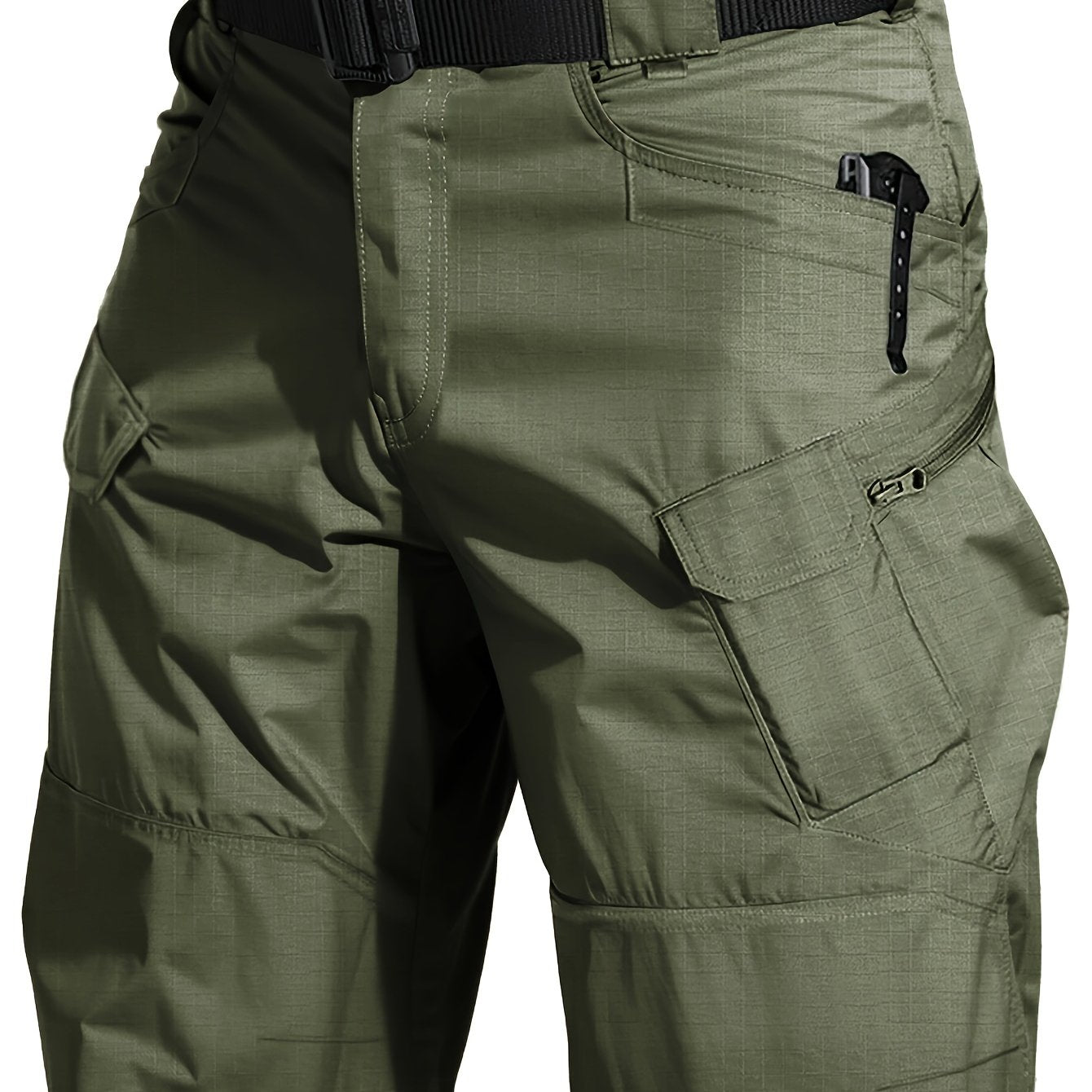 Men's Cargo Shorts Multi Pockets Waterproof Tactical Shorts Lightweight Quick Drying Breathable Cargo Shorts