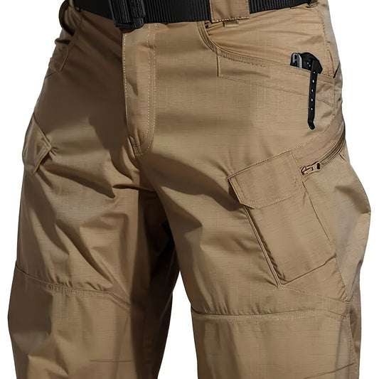 Men's Cargo Shorts Multi Pockets Waterproof Tactical Shorts Lightweight Quick Drying Breathable Cargo Shorts