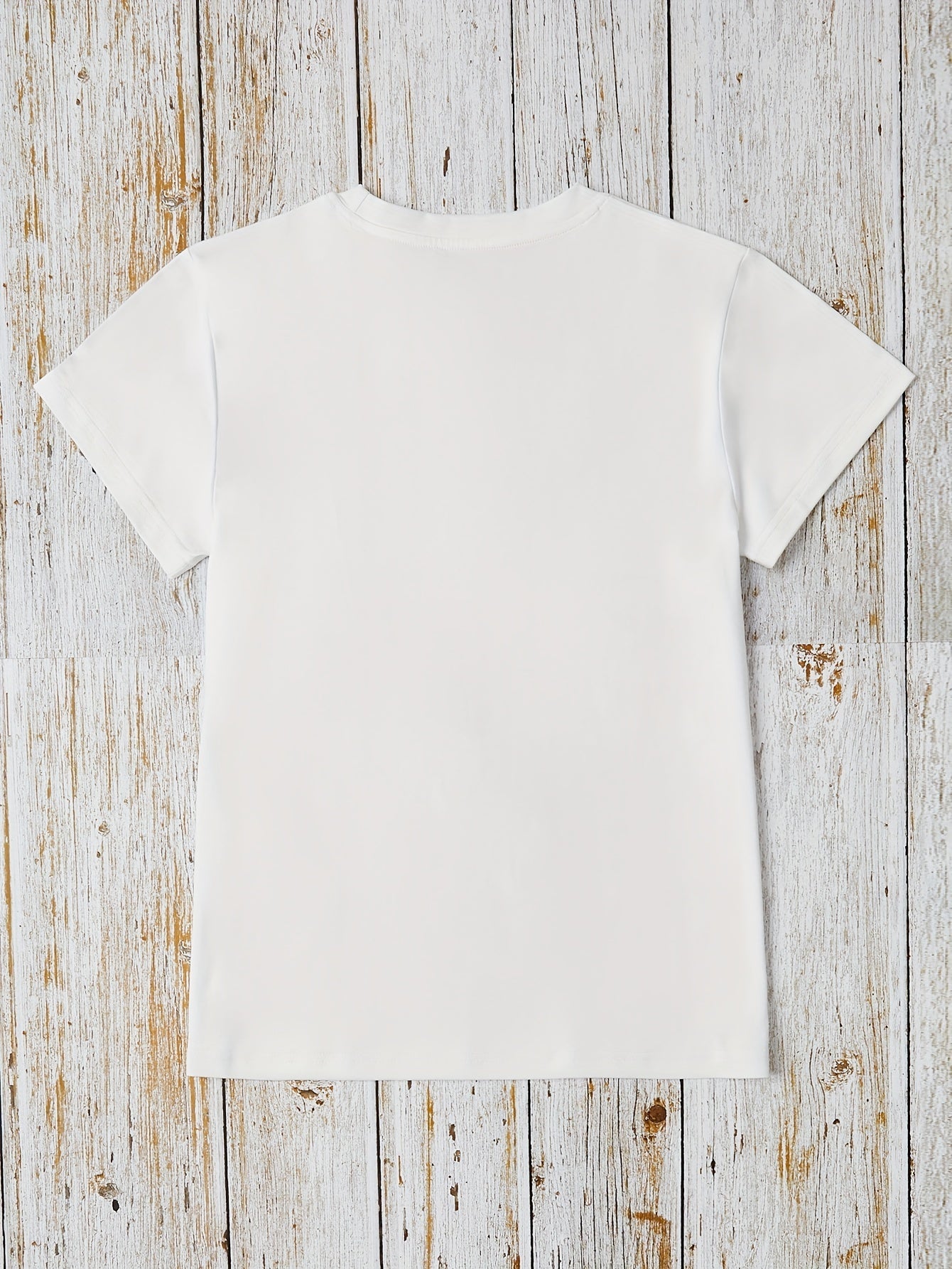American Flag printed T-shirt men's casual style summer and autumn slightly elastic round neck T-shirt