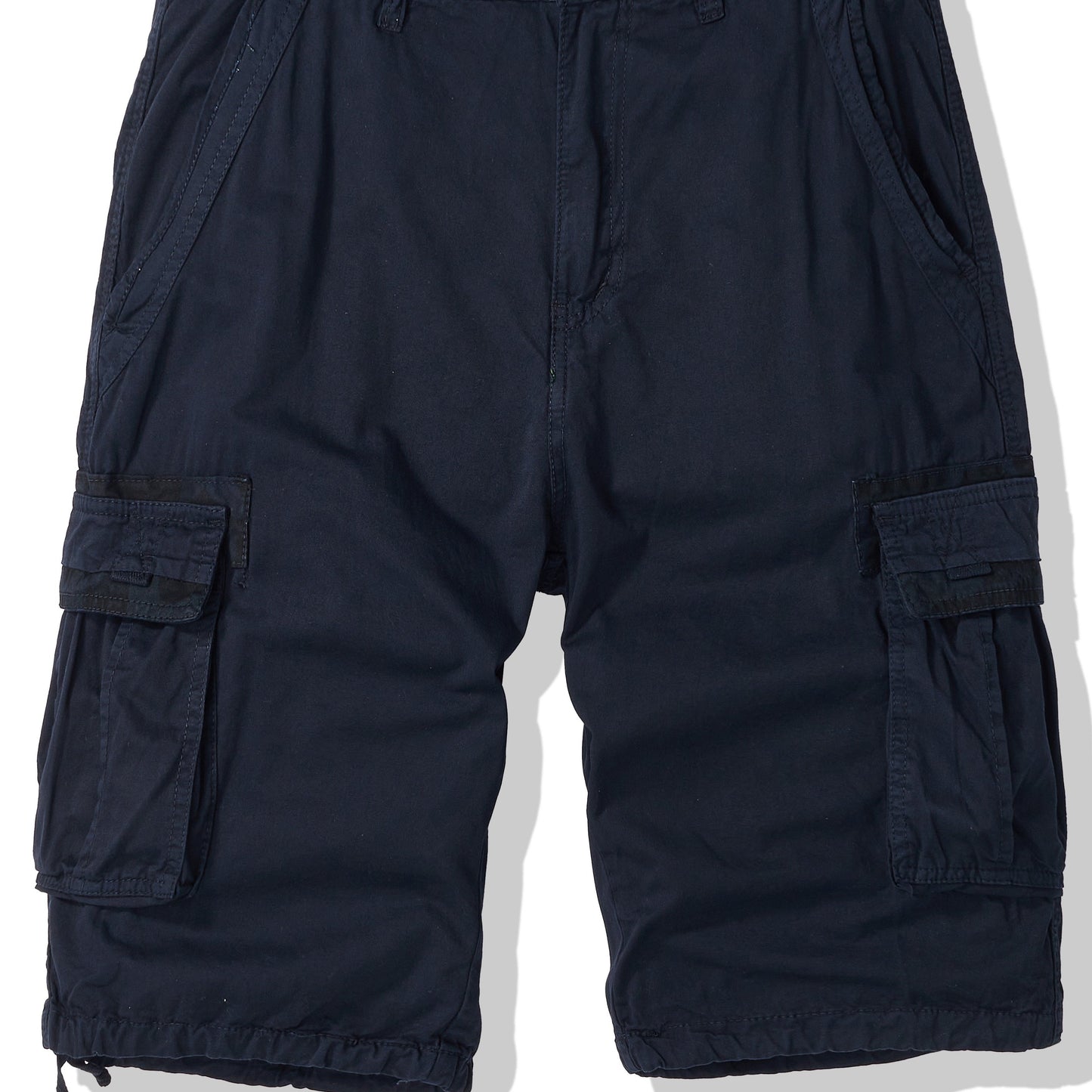 Men's Casual Multi Pocket Shorts, Chic Comfy Cotton Cargo Shorts