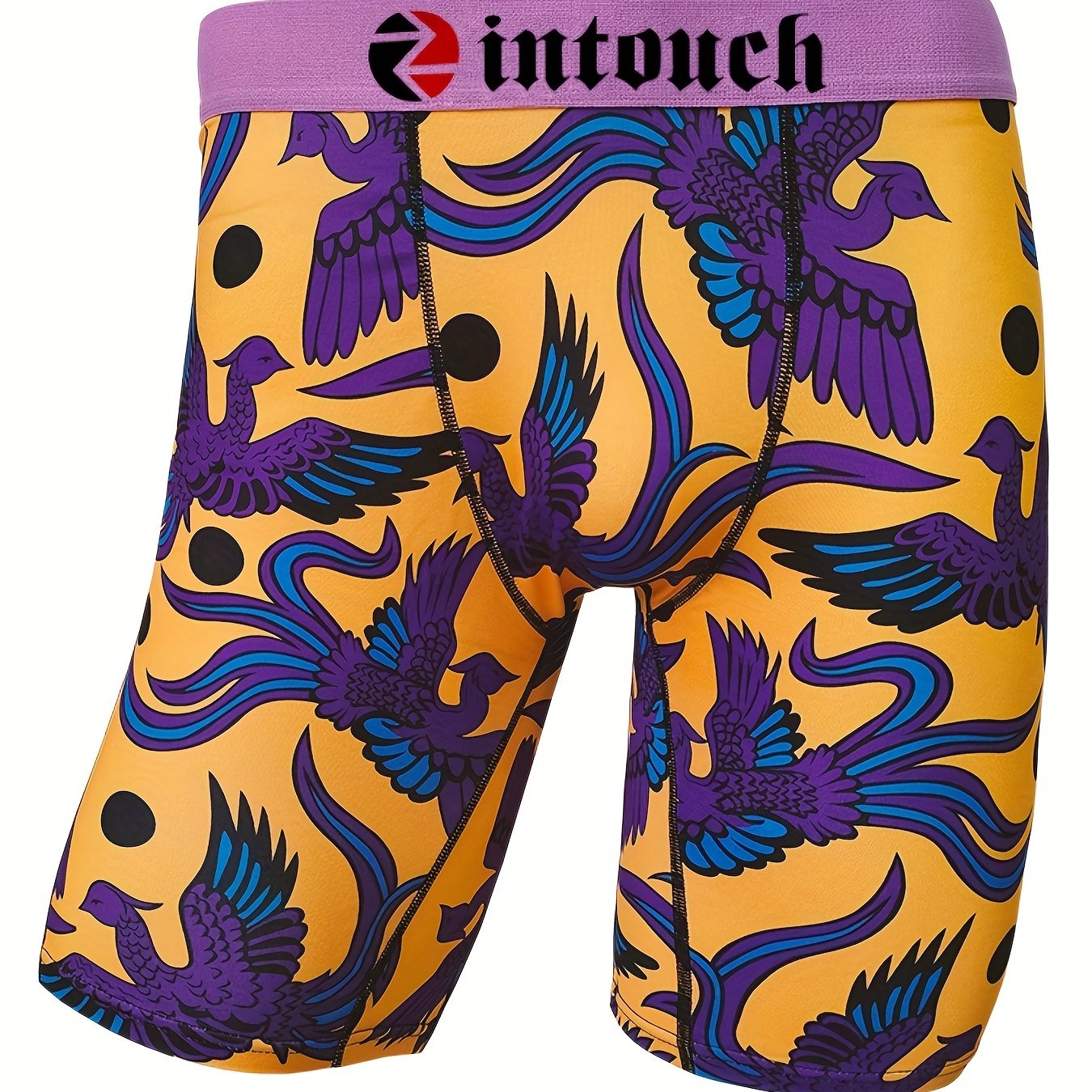 Men's Underwear, Fashion Novelty Funny Happy Boxers Briefs, High Stretch Breathable Comfy Quick Drying Sports Boxers Trunks, Swim Trunks, Sexy Underpants
