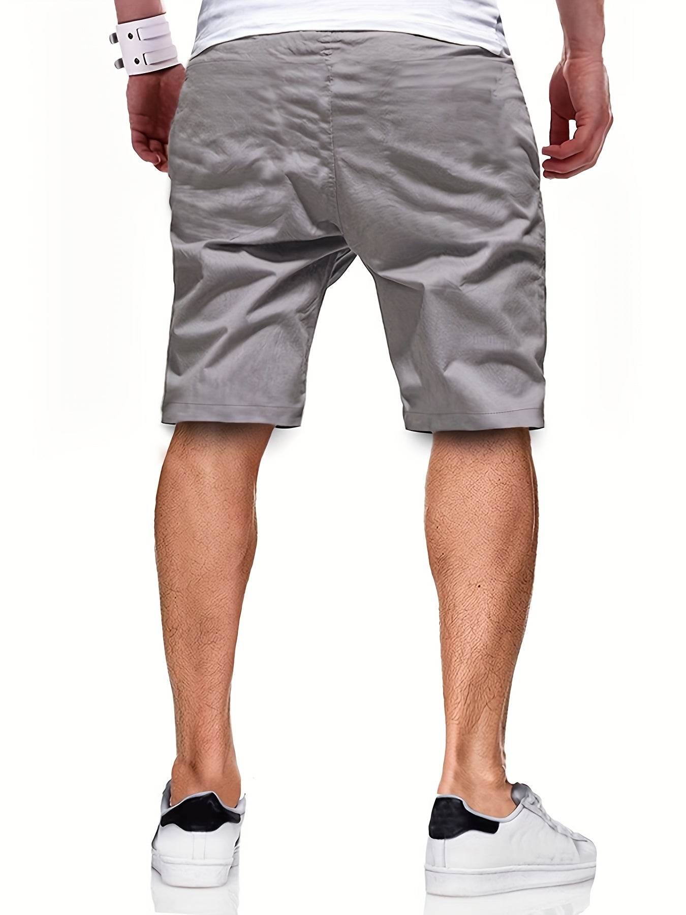 Versatile, Non-Sheer Men's Cargo Shorts: Durable, Comfort Fit for Beach, Golf, & Daily Wear