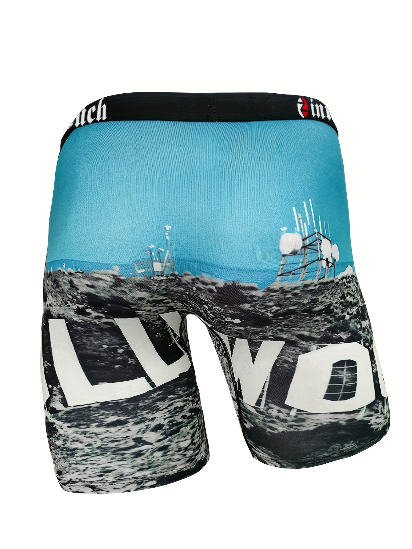 Men's Underwear, Fashion Novelty Funny Happy Boxers Briefs, High Stretch Breathable Comfy Quick Drying Sports Boxers Trunks, Swim Trunks, Sexy Underpants