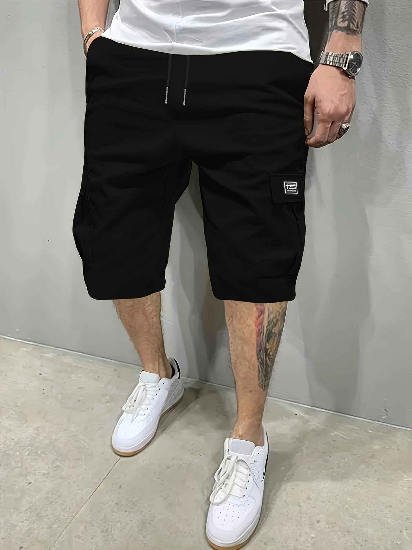 Comfort-Fit Cargo Shorts - Breathable, Durable Fabric with Spacious Pockets for Summer Activities