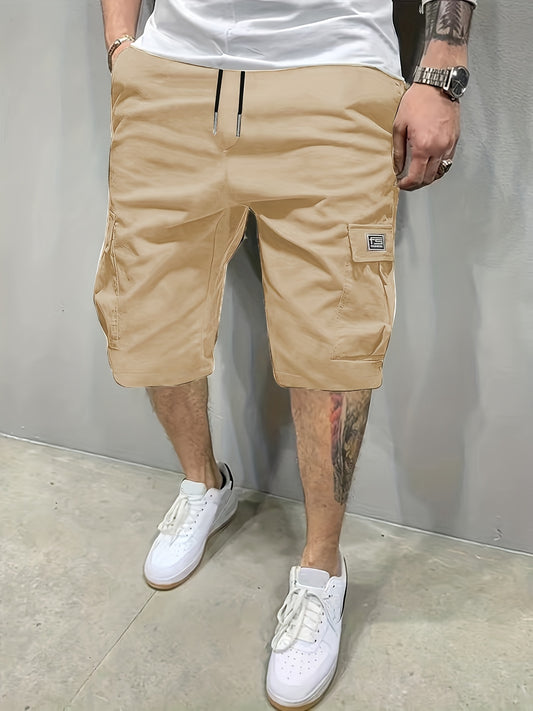 Comfort-Fit Cargo Shorts - Breathable, Durable Fabric with Spacious Pockets for Summer Activities
