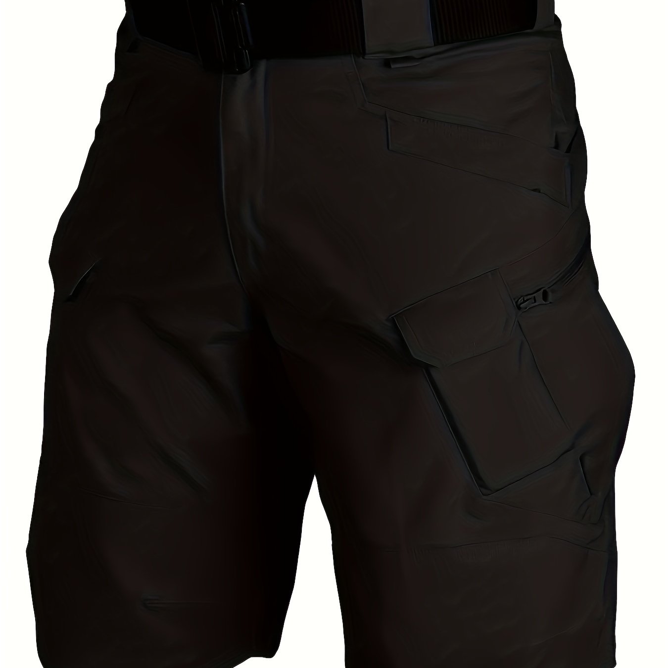 Men's Summer Cargo Shorts Quick Dry Men's Tactical Shorts Solid Multi-Pockets Workout Short Pants