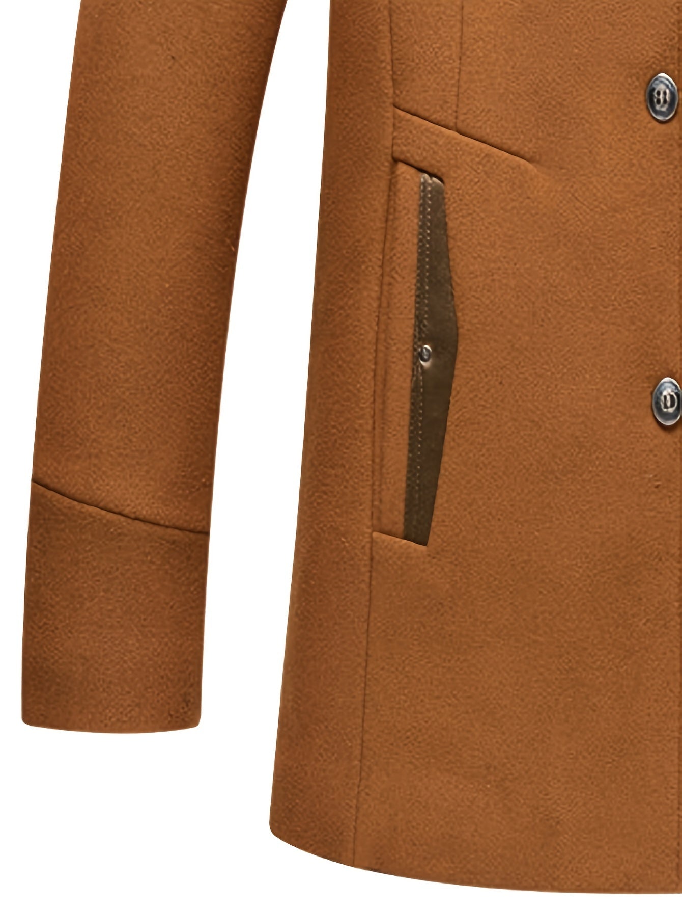 Men's Business Woolen Coat Fashion Scarf - Non Ironing, Windproof, Warm - For Men - Suitable for Fall/Winter - Perfect Gift for Business Professionals