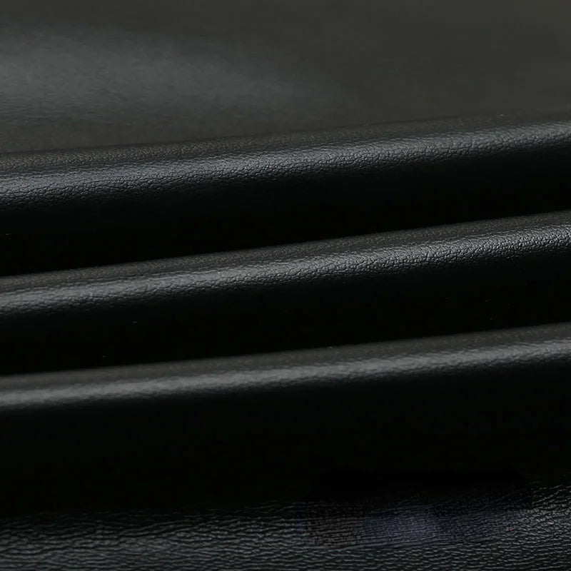 Men's Leather Pants Slim Fit PU Leather Pants Elastic Single Layer Motorcycle Leather Pants Man Waterproof Oil-Proof Young
