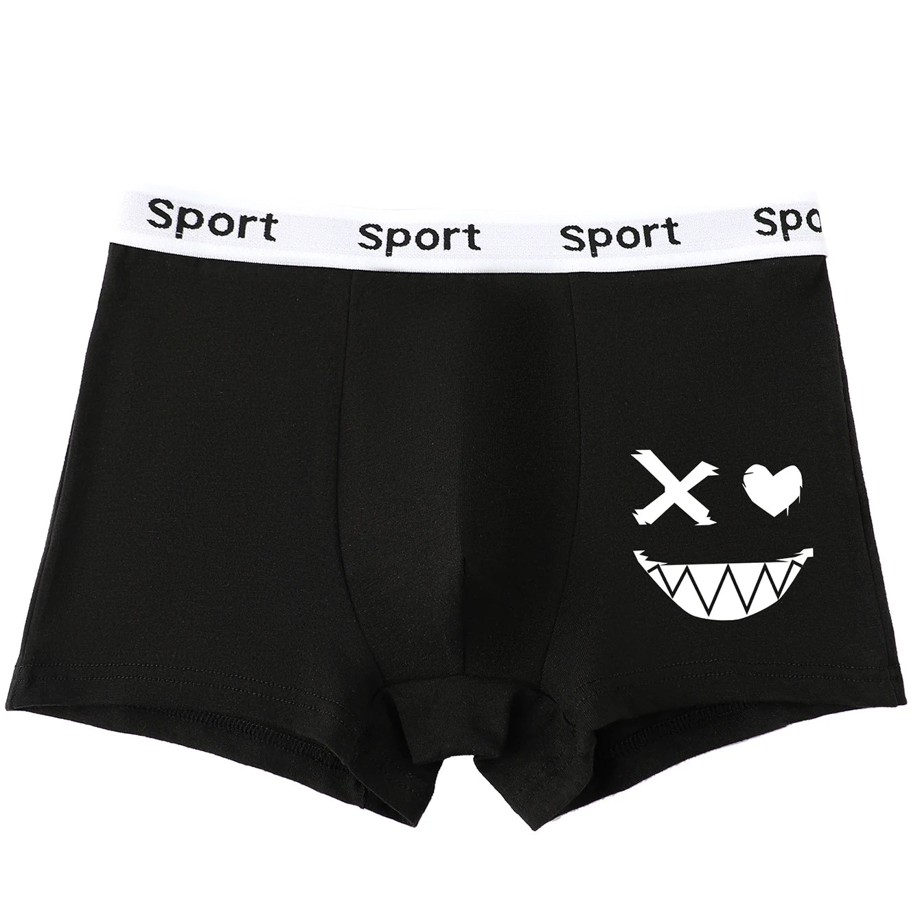 4pcs Boys Underwear Soft Breathable Cartoon Pattern Comfy Boxers Briefs