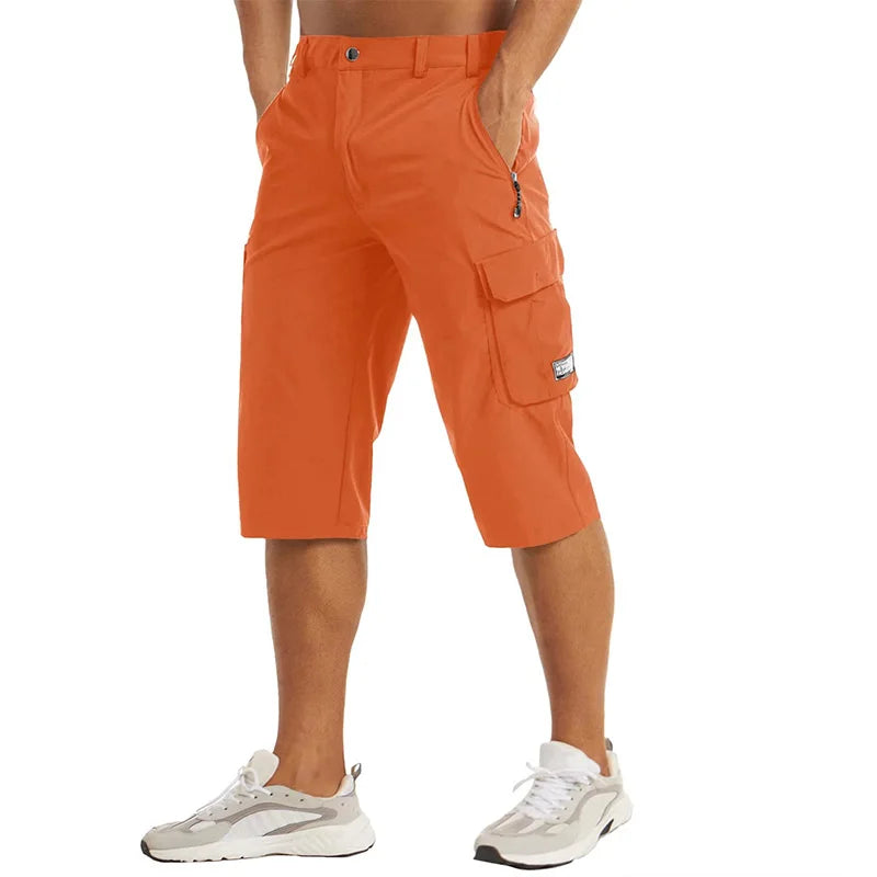 MAGCOMSEN Men's Quick Dry Cargo Shorts Summer Hiking Fishing Shorts Multi-pockets Cargo Shorts