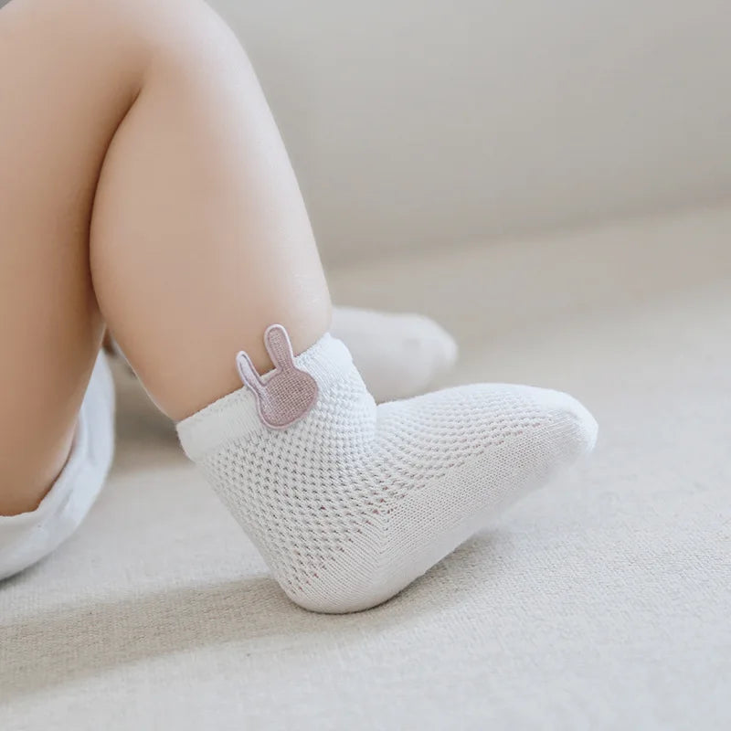 3Pairs/lot Mesh Infant Baby Socks Spring Summer Baby Socks for Girls Cotton Newborn Baby Socks Toddler Baby Boys Accessories