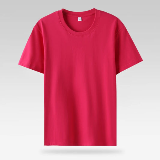 Summer Casual 100% Cotton Short Sleeve O Neck Women Tops Fashion Fit Lady T Shirt