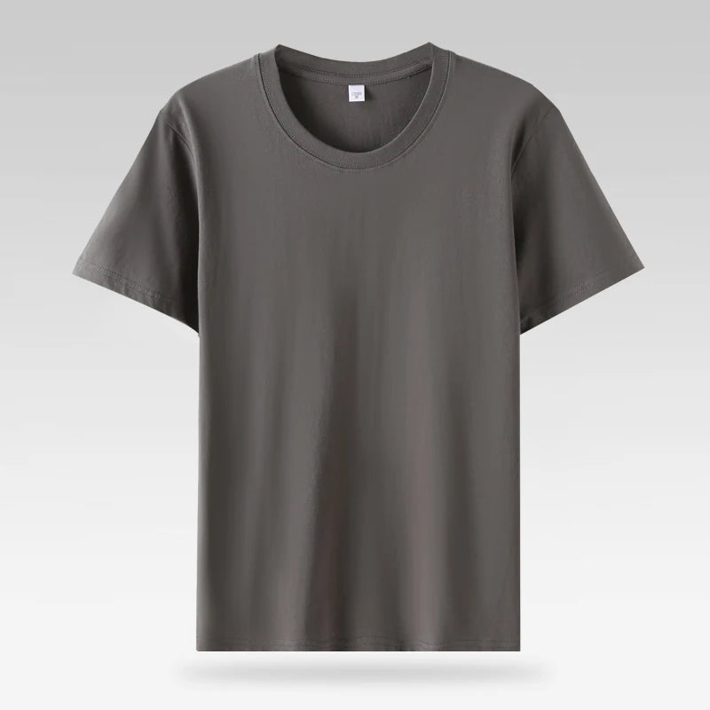 Summer Casual 100% Cotton Short Sleeve O Neck Women Tops Fashion Fit Lady T Shirt