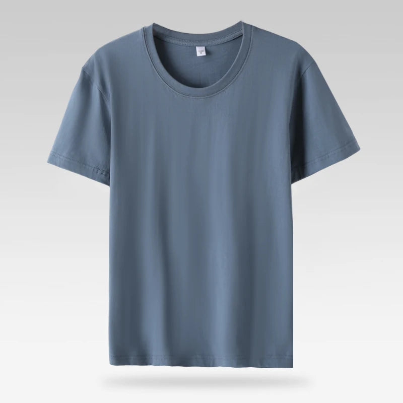 Summer Casual 100% Cotton Short Sleeve O Neck Women Tops Fashion Fit Lady T Shirt