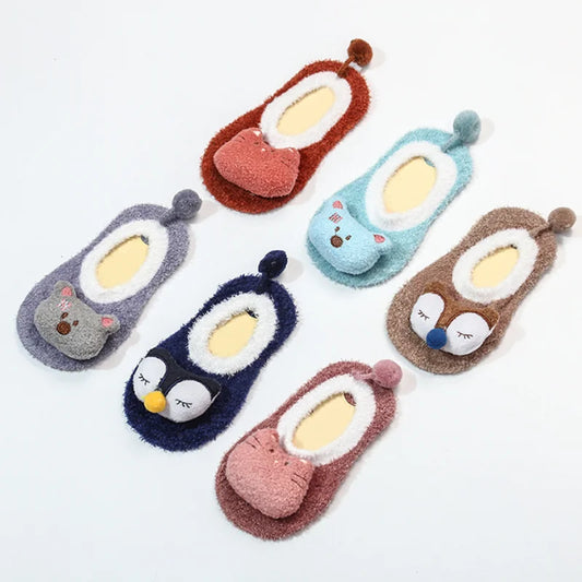 New Baby Socks Cartoon Anti slip Children's Baby Socks