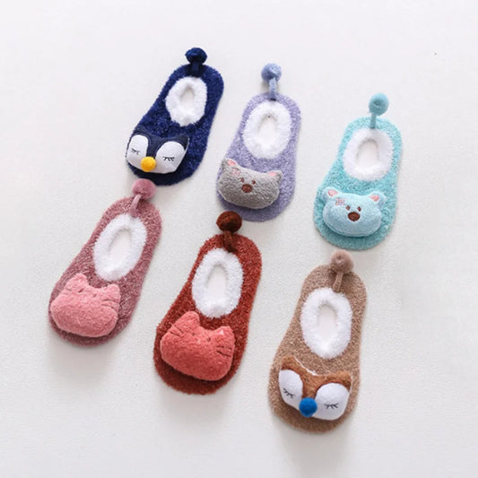 New Baby Socks Cartoon Anti slip Children's Baby Socks