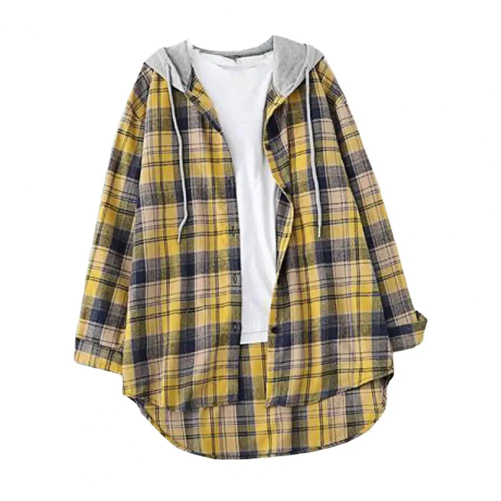 Chic Lady Jacket Outwear Women Hoodie Coat Loose Anti-pilling Women Hoodie Coat  Zipper