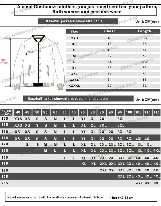 2025 New Baseball Uniform Olivia Funny Rodrigo Print Loose Outerwear Long Sleeve Women Men Fashion Singer Fan Gift Jacket