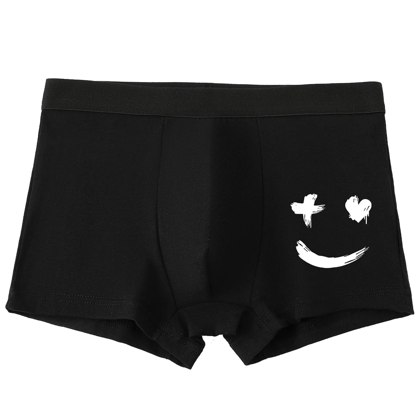 4pcs Boys Underwear Soft Breathable Cartoon Pattern Comfy Boxers Briefs