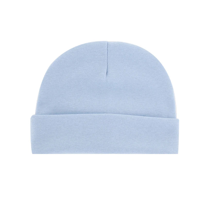 Personalized Newborn Hospital Hat Embroidered Newborn Baby Hat, Custom New Baby Hat, Blue or Pink Infant Baby Beanie with Name