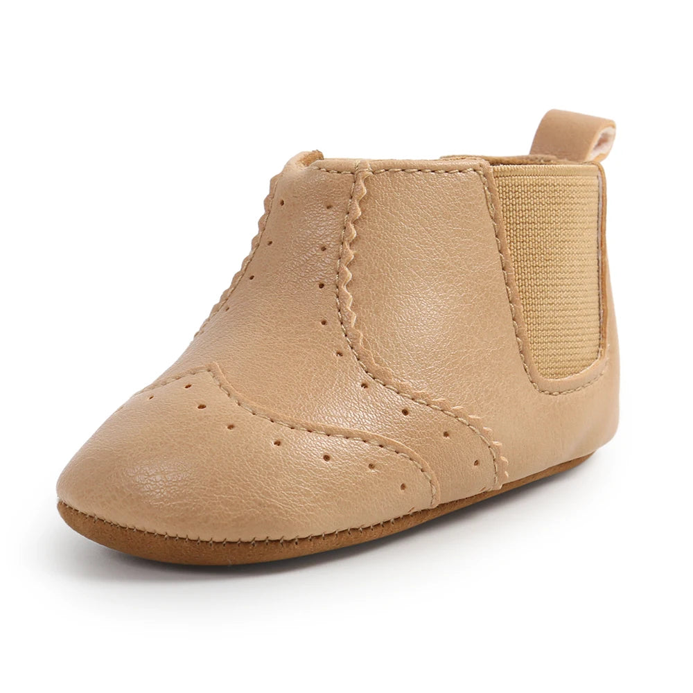 Baby Booties Vintage Anti-slip Sole Winter Warm Baby Boys Girls Shoes Snow Booties First Walkers Infant Shoes