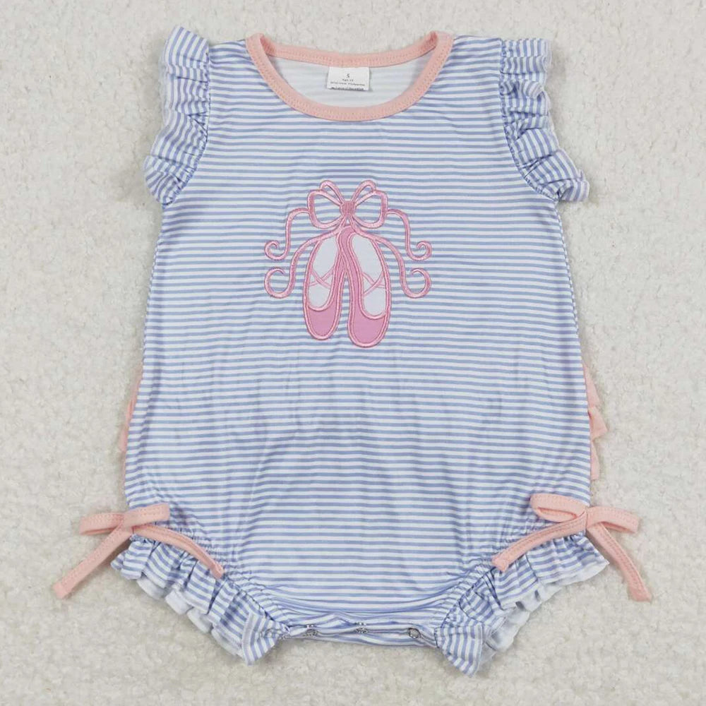 Boutique Infant Baby Girls Rompers Embroidery Camo Ducks Rompers Toddler Boys Rompers Sibling Girls Clothing Wholesale Jumpsuits