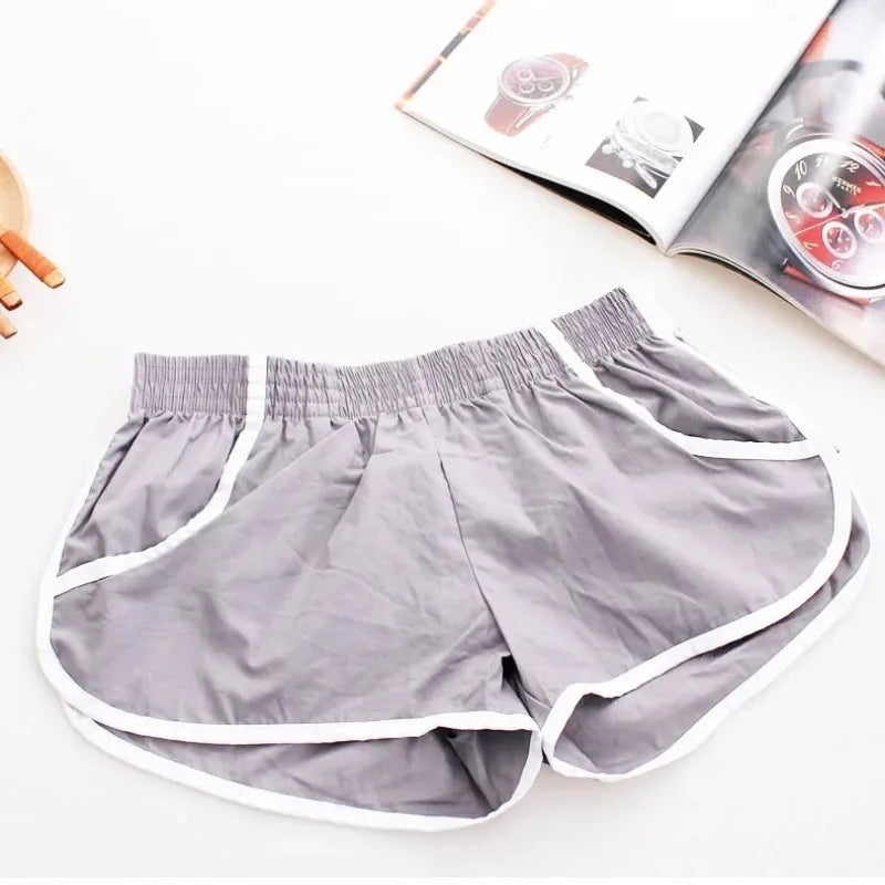 Man Running Shorts Pocket Fitness Sports Cotton Boxers Shorts Leisure Home Wear Sleepwear Male Loose Breathable Jogger Sweatpant