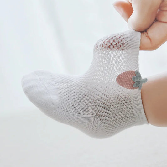 3Pairs/lot Mesh Infant Baby Socks Spring Summer Baby Socks for Girls Cotton Newborn Baby Socks Toddler Baby Boys Accessories