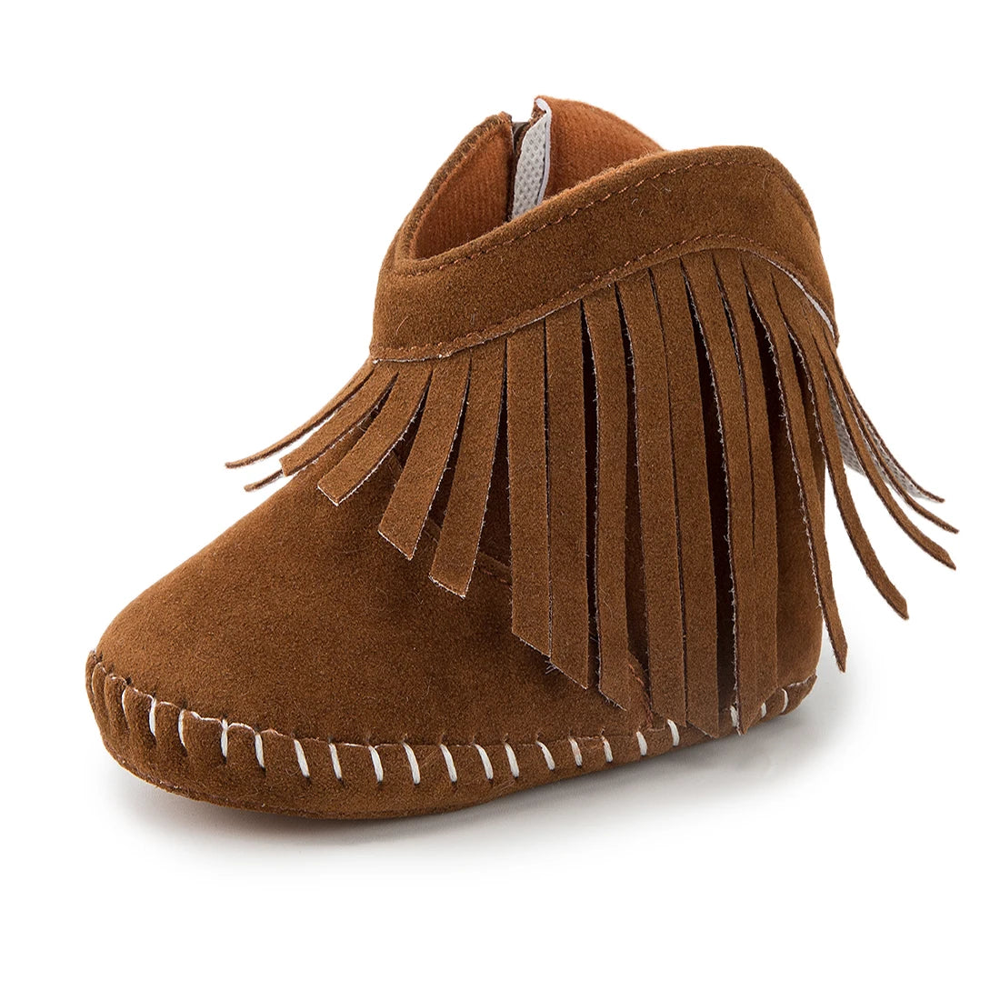 KIDSUN Baby Booties Girl Boy Prewalker Solid Infant Toddler First Walkers Soft Sole Anti-slip Boots Newborn Moccasin