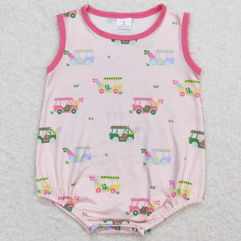 Hot Sale Infant Baby Girls Rompers Duck Flutter Sleeve Rompers Boutique Kids Clothes Sibling Onesie Toddler Girls Bubble Rompers