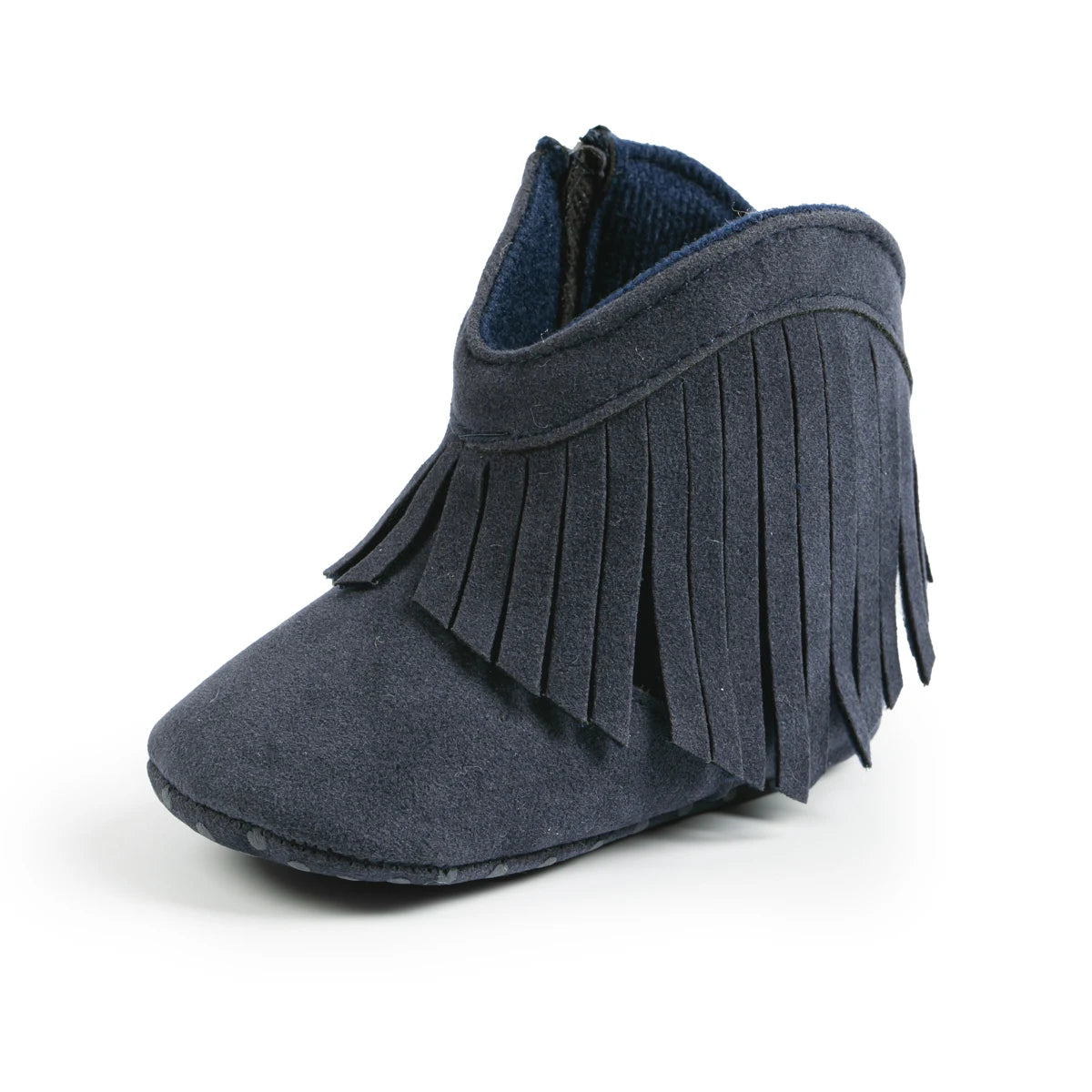 KIDSUN Baby Booties Girl Boy Prewalker Solid Infant Toddler First Walkers Soft Sole Anti-slip Boots Newborn Moccasin