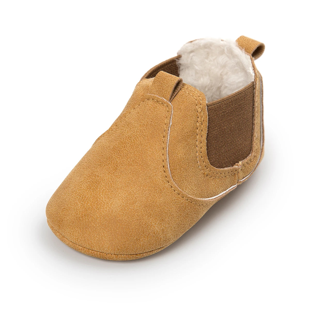 Baby Booties Vintage Anti-slip Sole Winter Warm Baby Boys Girls Shoes Snow Booties First Walkers Infant Shoes