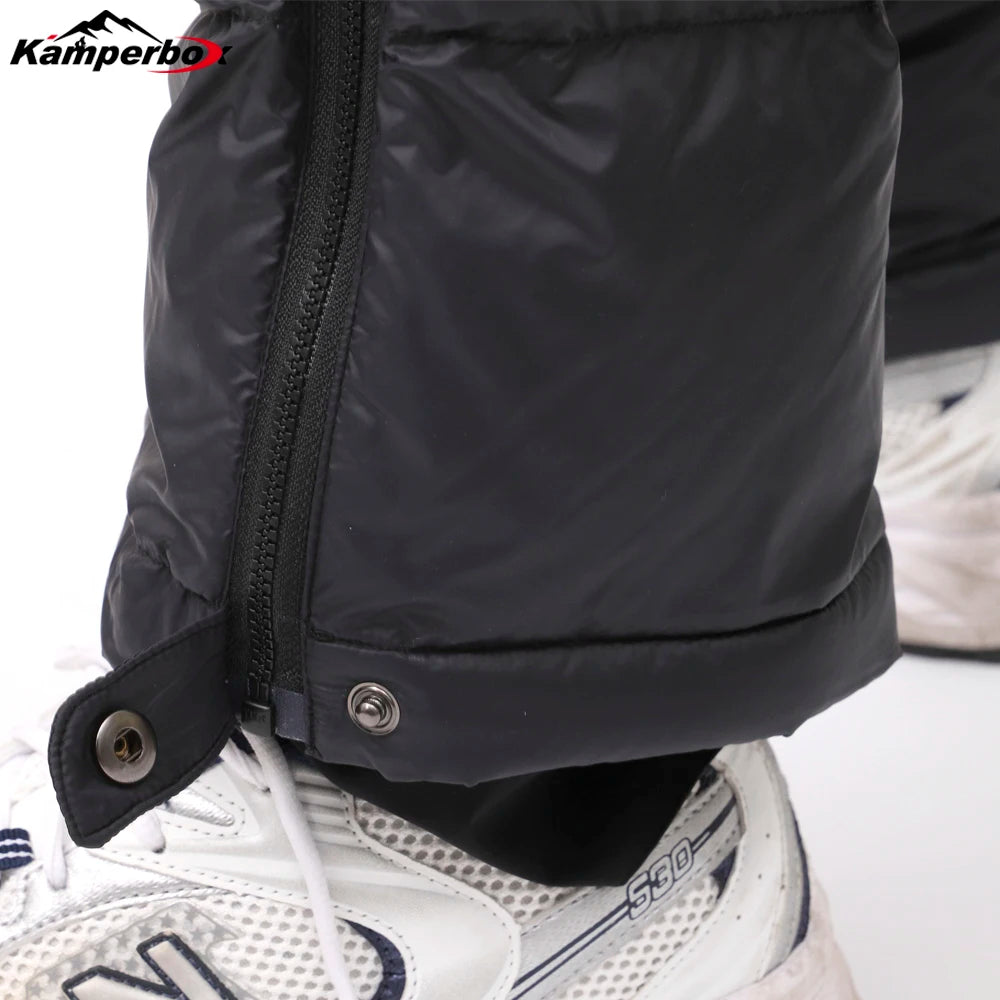 Outdoors Down Pants Men,Winter Hiking Pants Men Trekking Pants Men Winter Trousers Down Pants Winter Pants Men