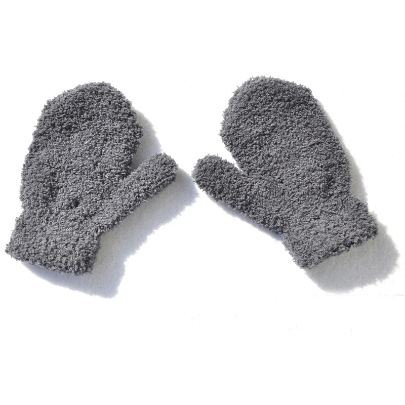 Knitted gloves mitten Baby Winter Gloves Infant baby mittens For Boy Girls Soft Warm Full Finger Gloves child mittens