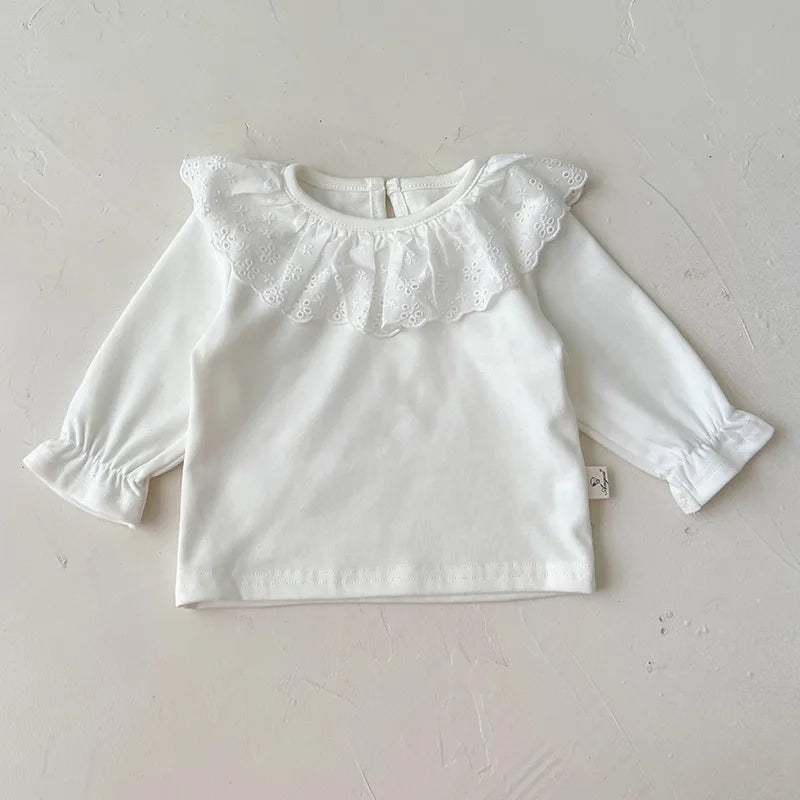 Baby Sweater Fashion Petals Collar Knitted Cardigan Jacket Baby Sweater Coat Girls Cardigan Girls Autumn Winter Sweaters