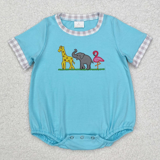 Hot Sale Infant Baby Girls Rompers Duck Flutter Sleeve Rompers Boutique Kids Clothes Sibling Onesie Toddler Girls Bubble Rompers