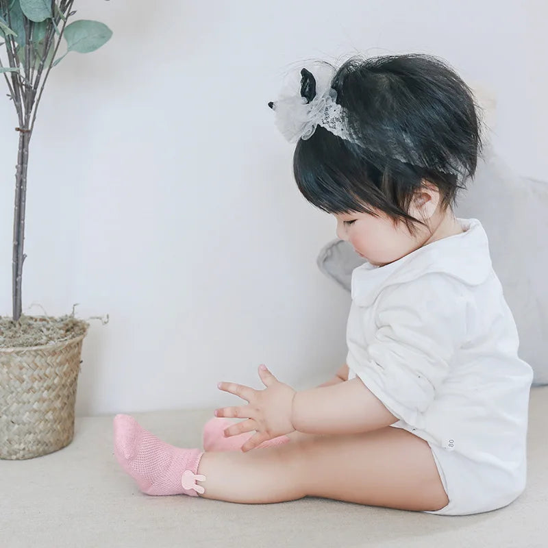 3Pairs/lot Mesh Infant Baby Socks Spring Summer Baby Socks for Girls Cotton Newborn Baby Socks Toddler Baby Boys Accessories