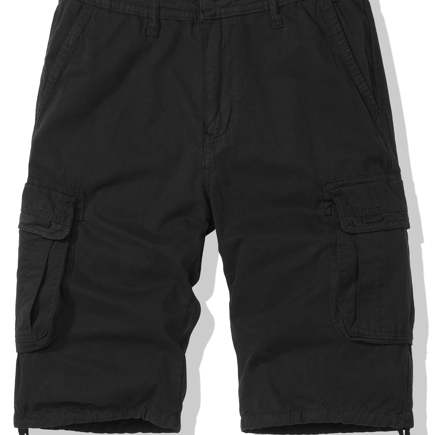Men's Casual Multi Pocket Shorts, Chic Comfy Cotton Cargo Shorts