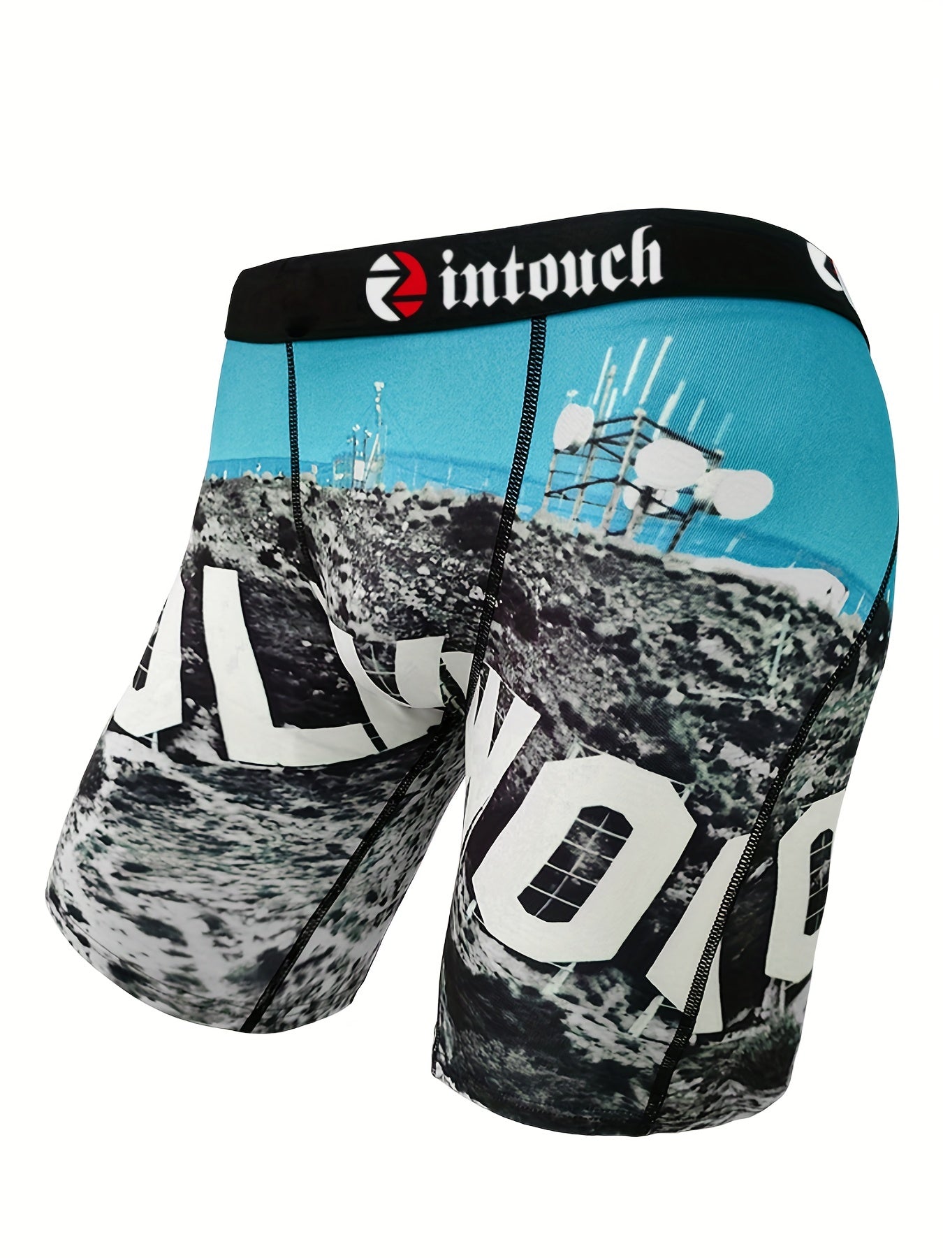 Men's Underwear, Fashion Novelty Funny Happy Boxers Briefs, High Stretch Breathable Comfy Quick Drying Sports Boxers Trunks, Swim Trunks, Sexy Underpants