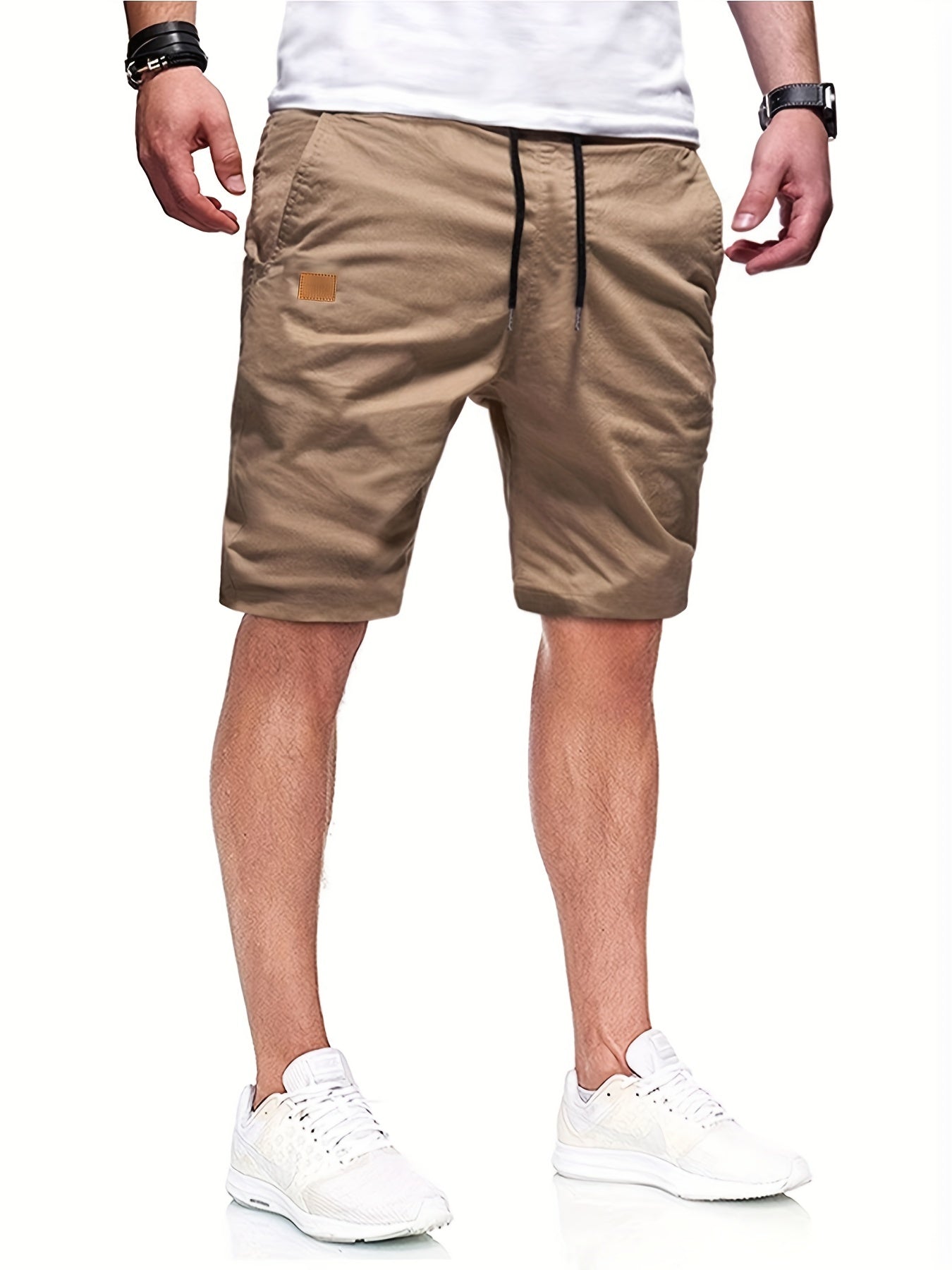 Versatile, Non-Sheer Men's Cargo Shorts: Durable, Comfort Fit for Beach, Golf, & Daily Wear