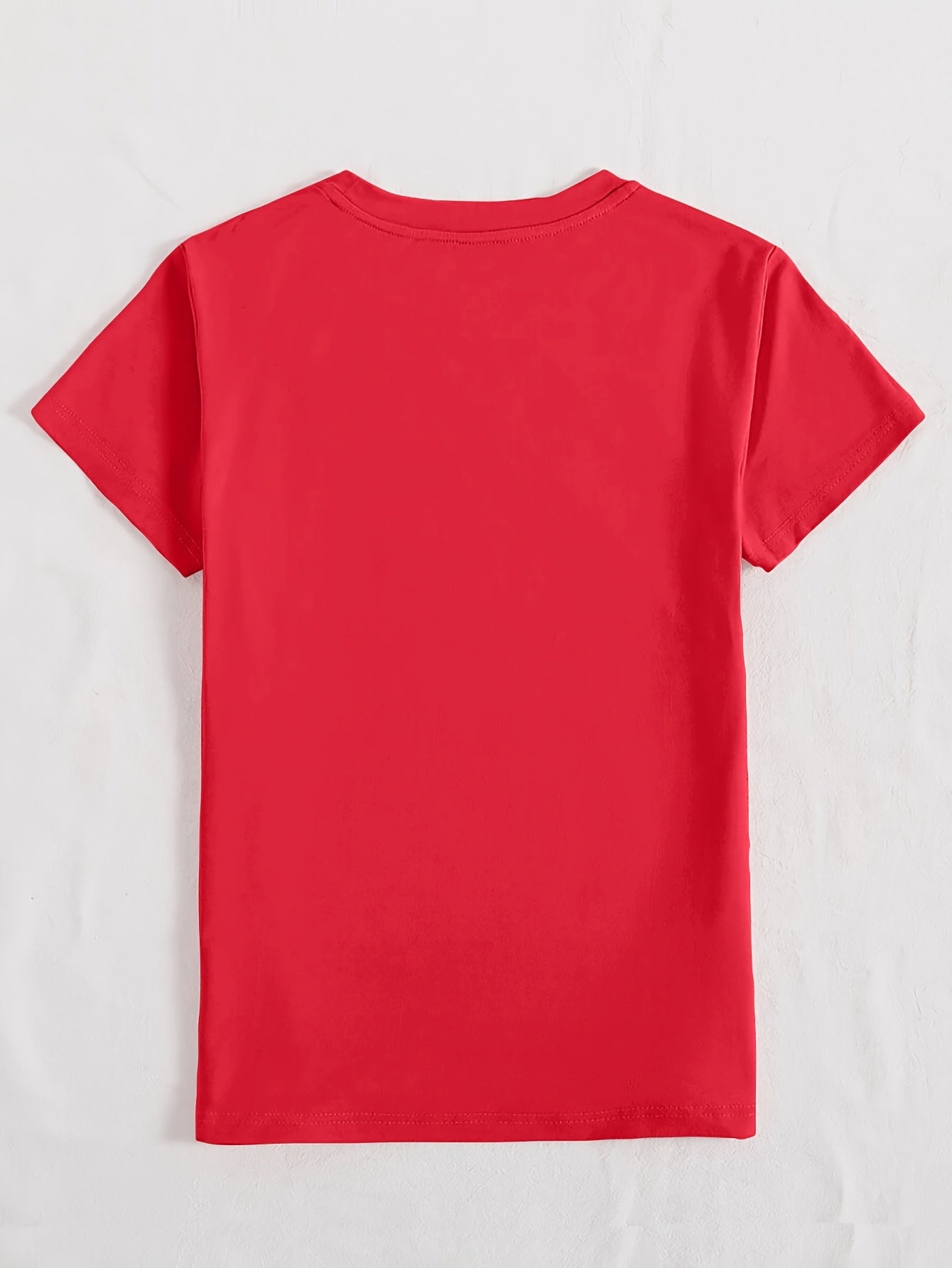 Italy Milan lettering printed T-shirt men's casual style summer and autumn slightly elastic round neck T-shirt
