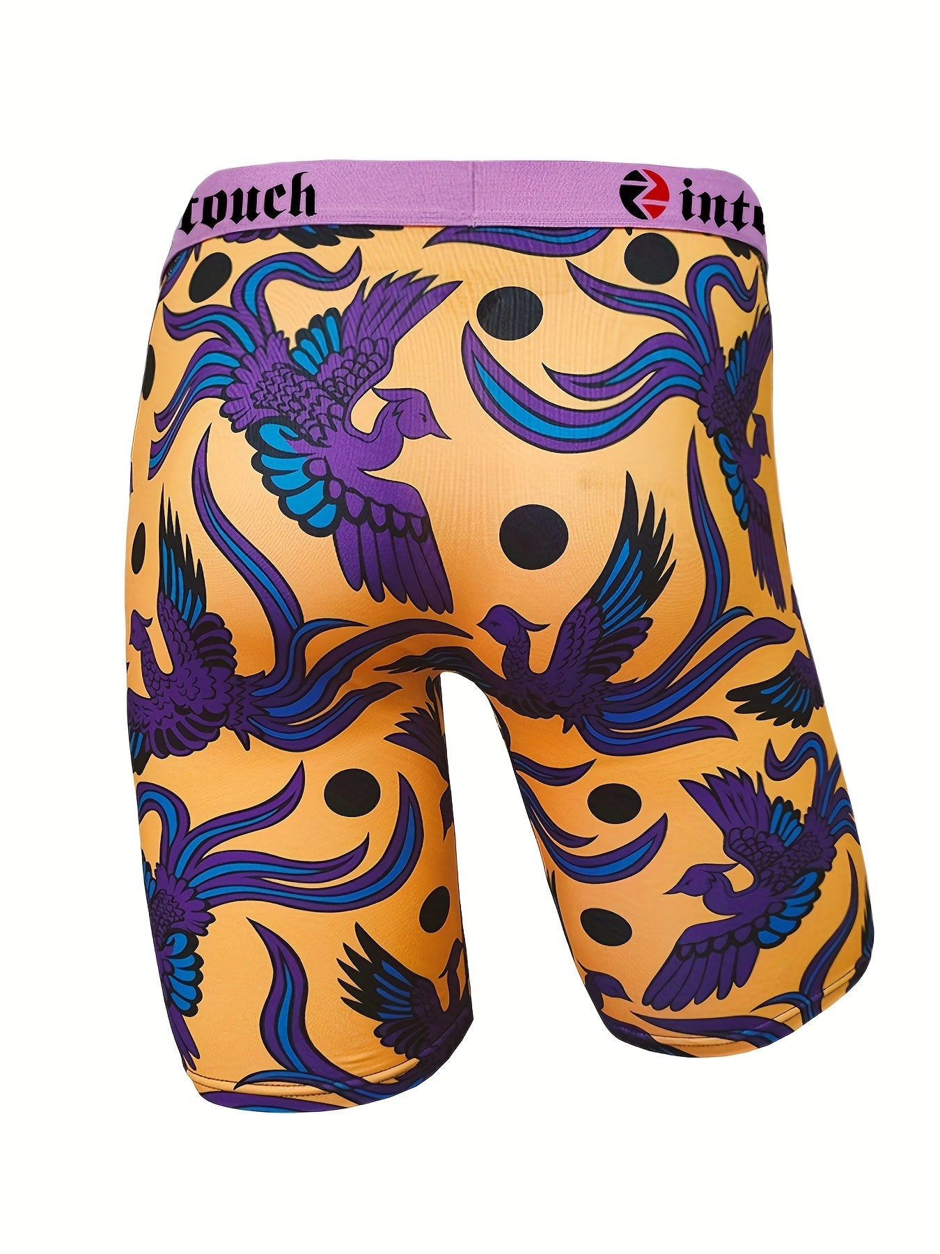 Men's Underwear, Fashion Novelty Funny Happy Boxers Briefs, High Stretch Breathable Comfy Quick Drying Sports Boxers Trunks, Swim Trunks, Sexy Underpants