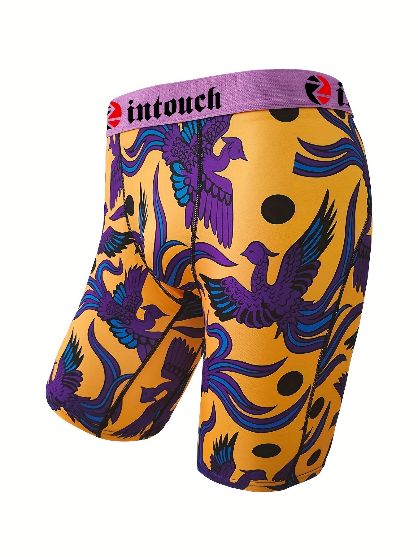 Men's Underwear, Fashion Novelty Funny Happy Boxers Briefs, High Stretch Breathable Comfy Quick Drying Sports Boxers Trunks, Swim Trunks, Sexy Underpants