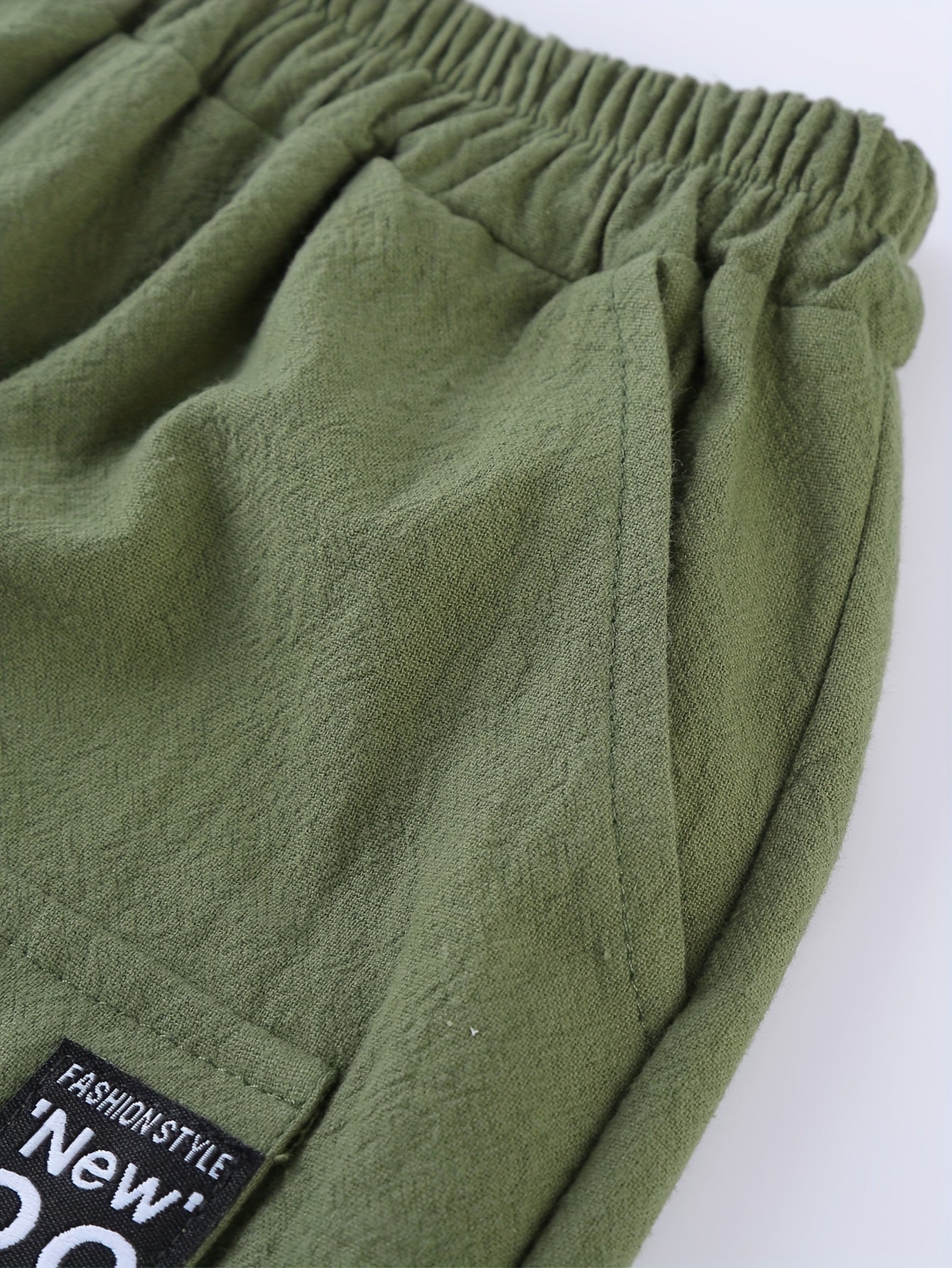3-Pack Boys Summer Shorts, Thin Cotton Casual Cargo Shorts, Mid-Length, Versatile For Boys