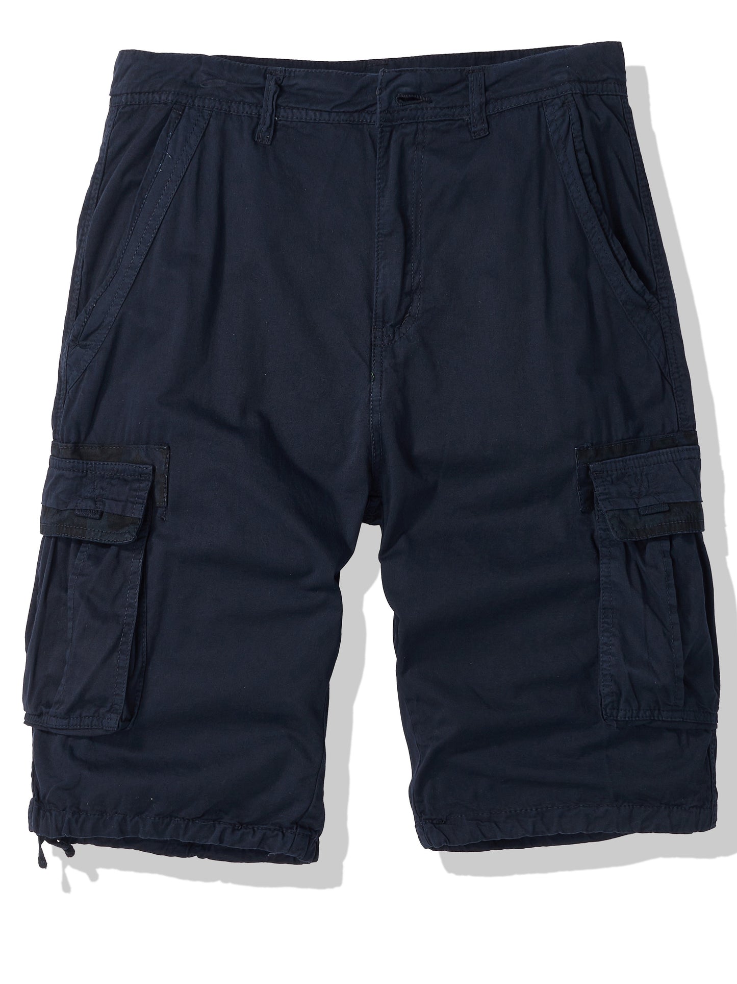 Men's Casual Multi Pocket Shorts, Chic Comfy Cotton Cargo Shorts