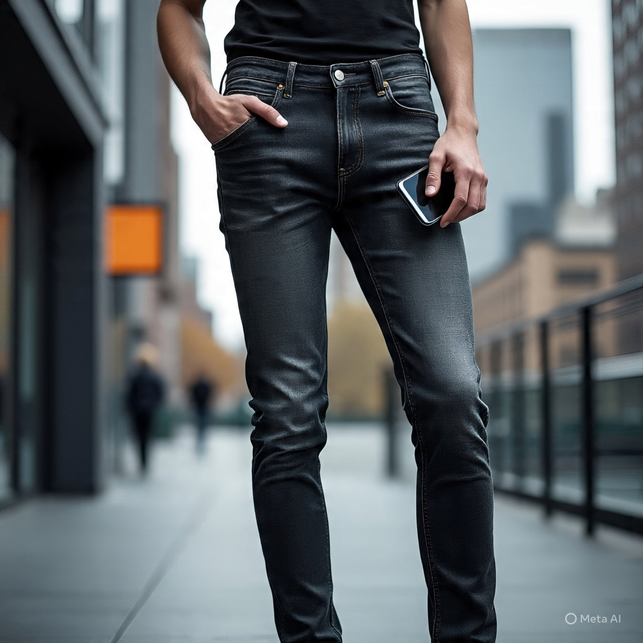 Tapered Jeans