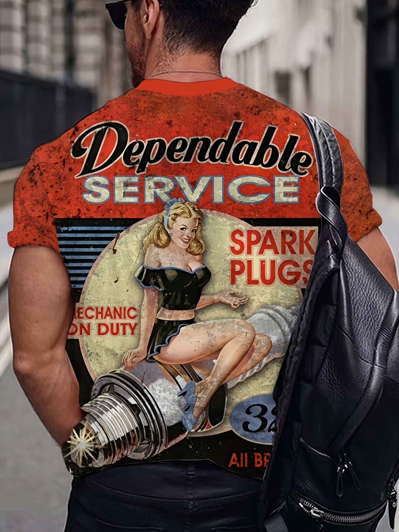 Motorcycle rider 3D digital pattern printed T-shirt, casual street style T-shirt, short-sleeved comfortable pullover, suitable for men's summer clothing