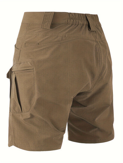 Men's Cargo Shorts Multi Pockets Waterproof Tactical Shorts Lightweight Quick Drying Breathable Cargo Shorts